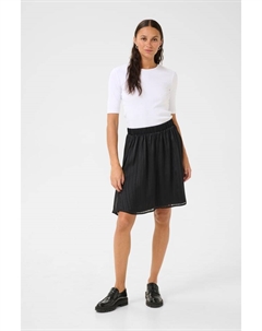 Юбка длиной до колена, глубокий черный Kaffe