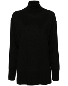 Джемпер из вирджинской шерсти, черный Aspesi