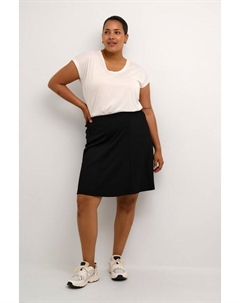 Юбка длиной до колена, глубокий черный Kaffe curve