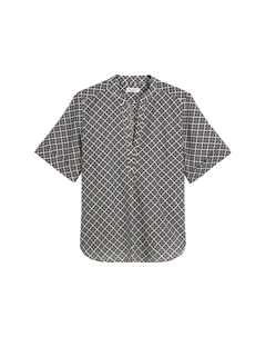 Блузка, цвет multi/white cotton Marc o'polo