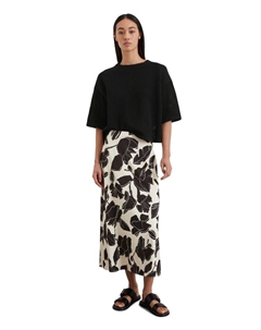 Юбка длиной до колена, разноцветный Marc o'polo