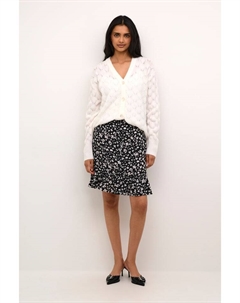 Юбка длиной до колена, цвет black/chalk flower Kaffe