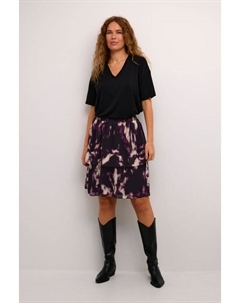 Юбка длиной до колена, цвет purple blurry graphics Kaffe