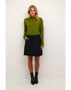 Юбка длиной до колена, глубокий черный Kaffe