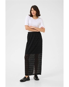 Юбка длиной до колена, глубокий черный Kaffe