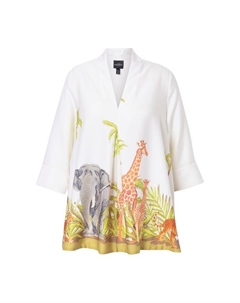 Туника, белый Ulla popken