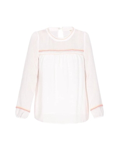 Блузка, кремовый Izia