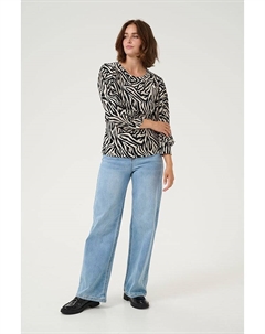 Лонгслив Lvanna, цвет schwarz/creme Kaffe