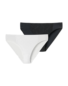 Трусы, цвет schwarz-weiss Schiesser