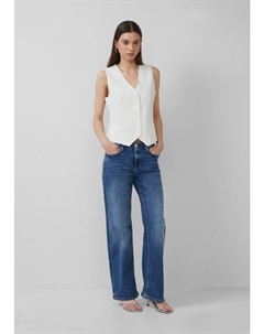 Утепленный жилет, кремовый Qs