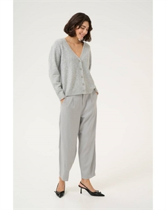 Кардиган, серый меланж Kaffe