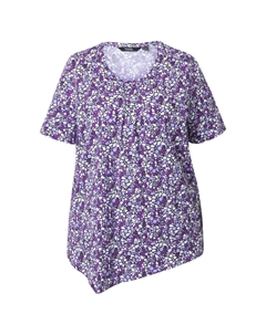 Футболка, фиолетовый Ulla popken