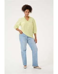 Блузка, цвет lettuce green Kaffe curve