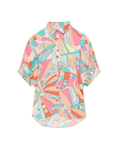 Блузка, разноцветный Usha