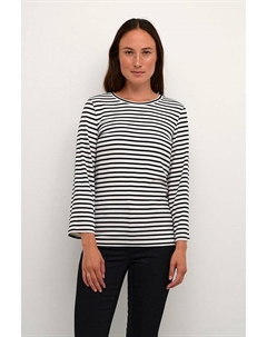 Лонгслив Liddy, черный/белый Kaffe