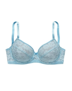 Бюстгальтер на косточках, бирюзовый Lascana