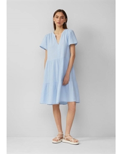 Короткое платье, синий Qs