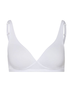 Бюстгальтер без косточек, белый Hanro
