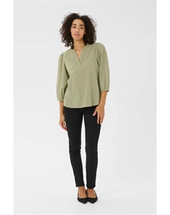 Блузка, цвет oil green Kaffe