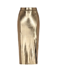 Юбка длиной до колена, золотой Faina