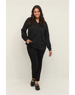Блузка, цвет black/white dot Kaffe curve