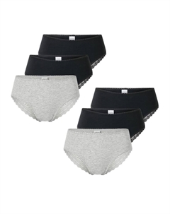 Трусы, цвет grau-schwarz Schiesser