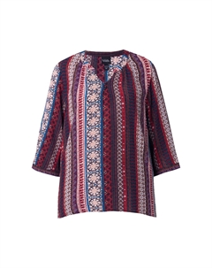 Туника, цвет dunkle beere Ulla popken
