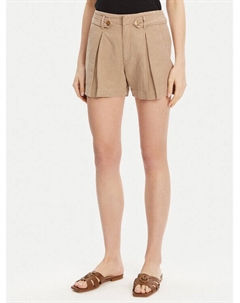 Шорты свободного кроя из ткани W5GD1J WG8N0, бежевый Guess
