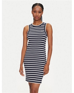 Облегающее трикотажное платье 4201531, синий Gant