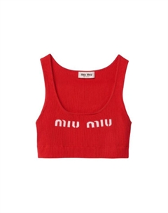 Жилет женский красный Miu miu