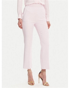 Брюки прямого кроя PA-089-51E2-V290, розовый Elisabetta franchi