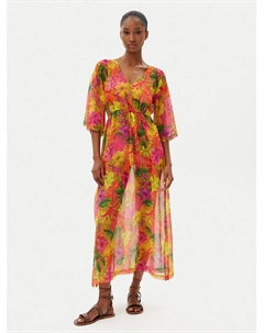 Пляжное платье свободного кроя BL596, мультиколор Selmark