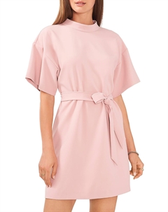 Женское мини-платье с заниженной линией плеч Ponte, розовый Vince camuto