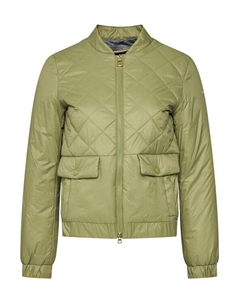 Переходная куртка стандартного кроя Amabel W5520F T3132 F3275, зеленый Geox