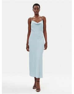 Летнее платье облегающего кроя LV044B053G, голубой Calvin klein