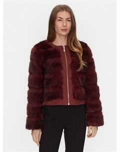 Шуба стандартного кроя 4BGL28 7202A, красный Marciano guess