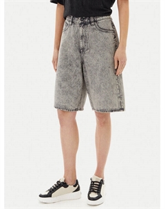 Мешковатые джинсовые шорты Beeggy B2012504, серый Volcom