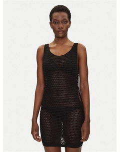 Пляжное платье облегающий крой E5GK12 Z3N30, черный Guess