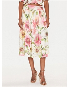 Юбка в складку стандартный крой W5GD64 WH4S2, мультиколор Guess