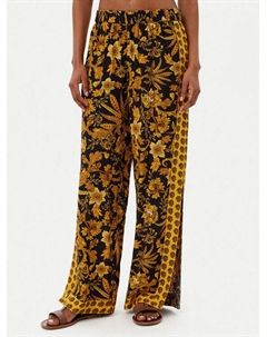 Брюки палаццо свободного кроя BM275, черный Selmark