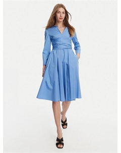 Платье на каждый день стандартный крой Disco 2516221164200, синий Max&co