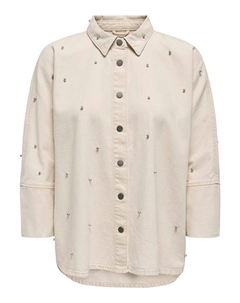 Блузка, кремовый Only