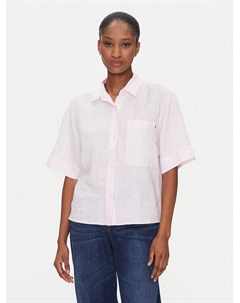 Свободная рубашка WW0WW44720, розовый Tommy hilfiger