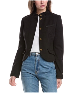 Укороченный блейзер Ponte от Slade Braided, черный Rag & bone