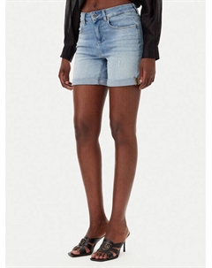 Джинсовые шорты обычного кроя UA5076 DS615, голубой Liu jo