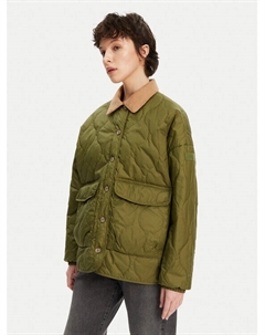 Переходная куртка стандартного кроя Secret NP0A4IFA, зеленый Napapijri