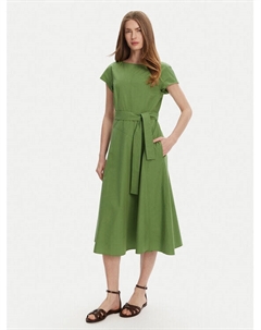 Платье на каждый день стандартный крой Magma 2515221142, зеленый Weekend max mara
