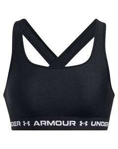 Спортивный бюстгальтер Crossback Mid Bra, черный Under armour
