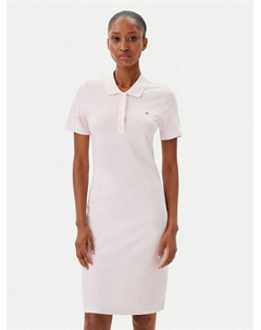 Платье облегающего кроя для повседневной носки WW0WW43228, розовый Tommy hilfiger