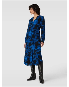 Платье миди с узором по всей поверхности Comma,